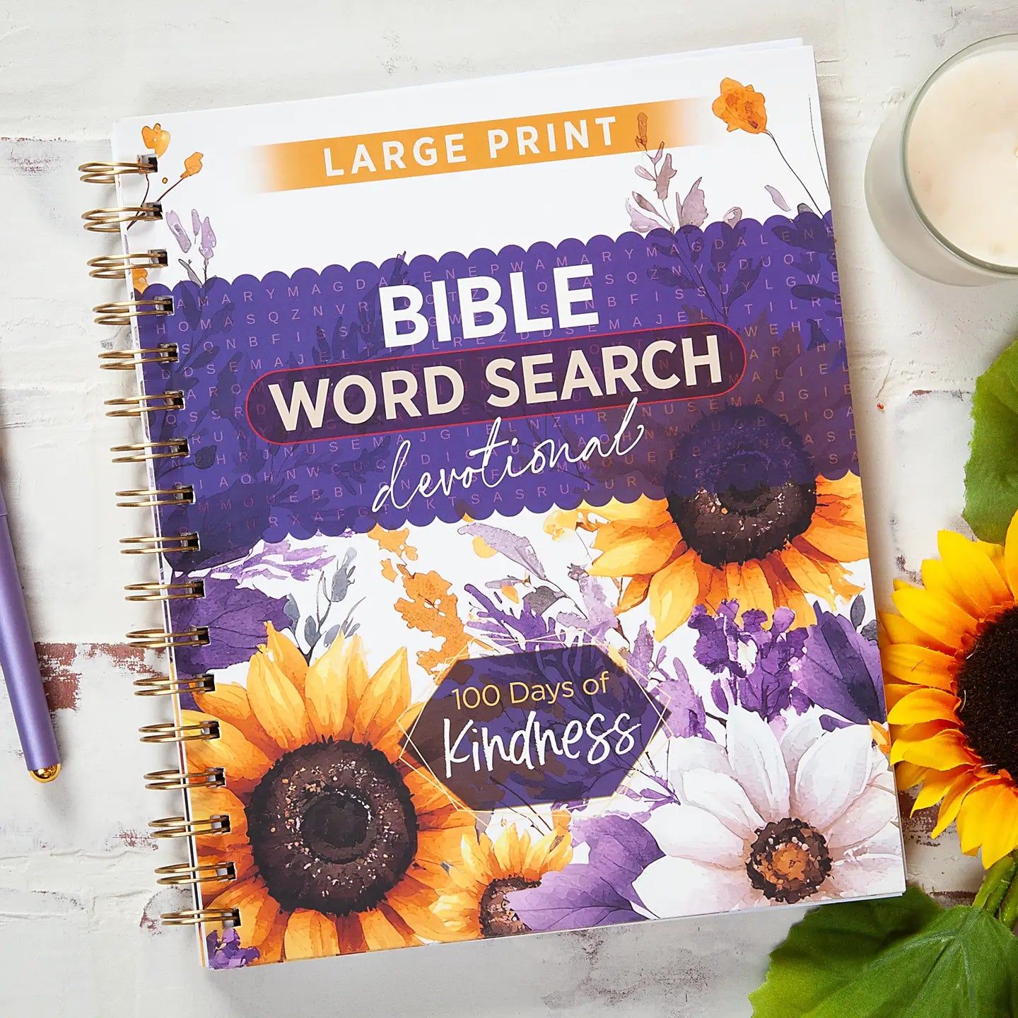 100 Days of Kindness (Word Search Devotional)