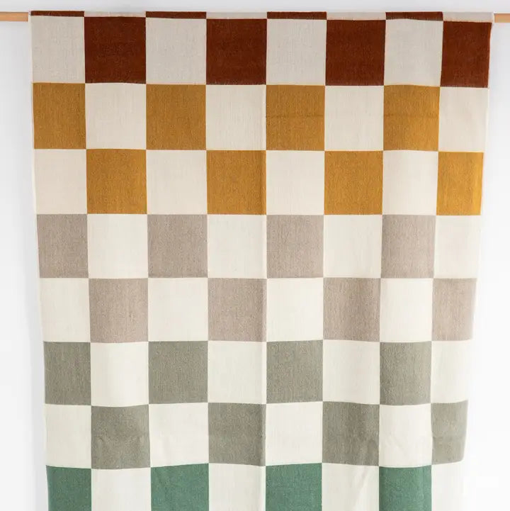 Colour Grid Series Blanket - Haven