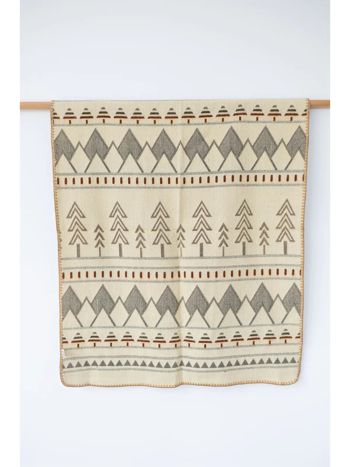 Tree Line Baby Blanket - Tiny Timber
