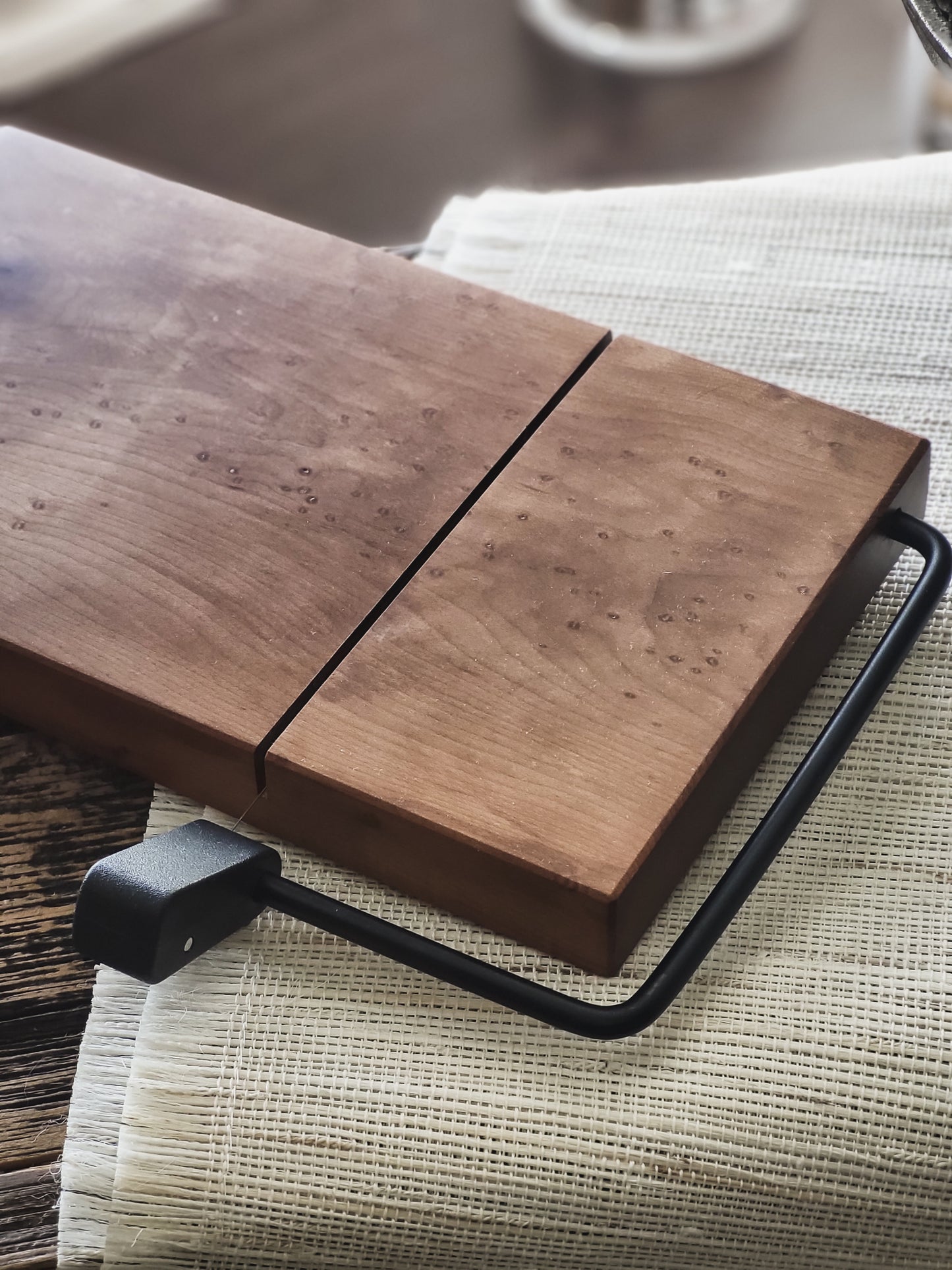 Artisan Cheeseboard with Wire Slicer