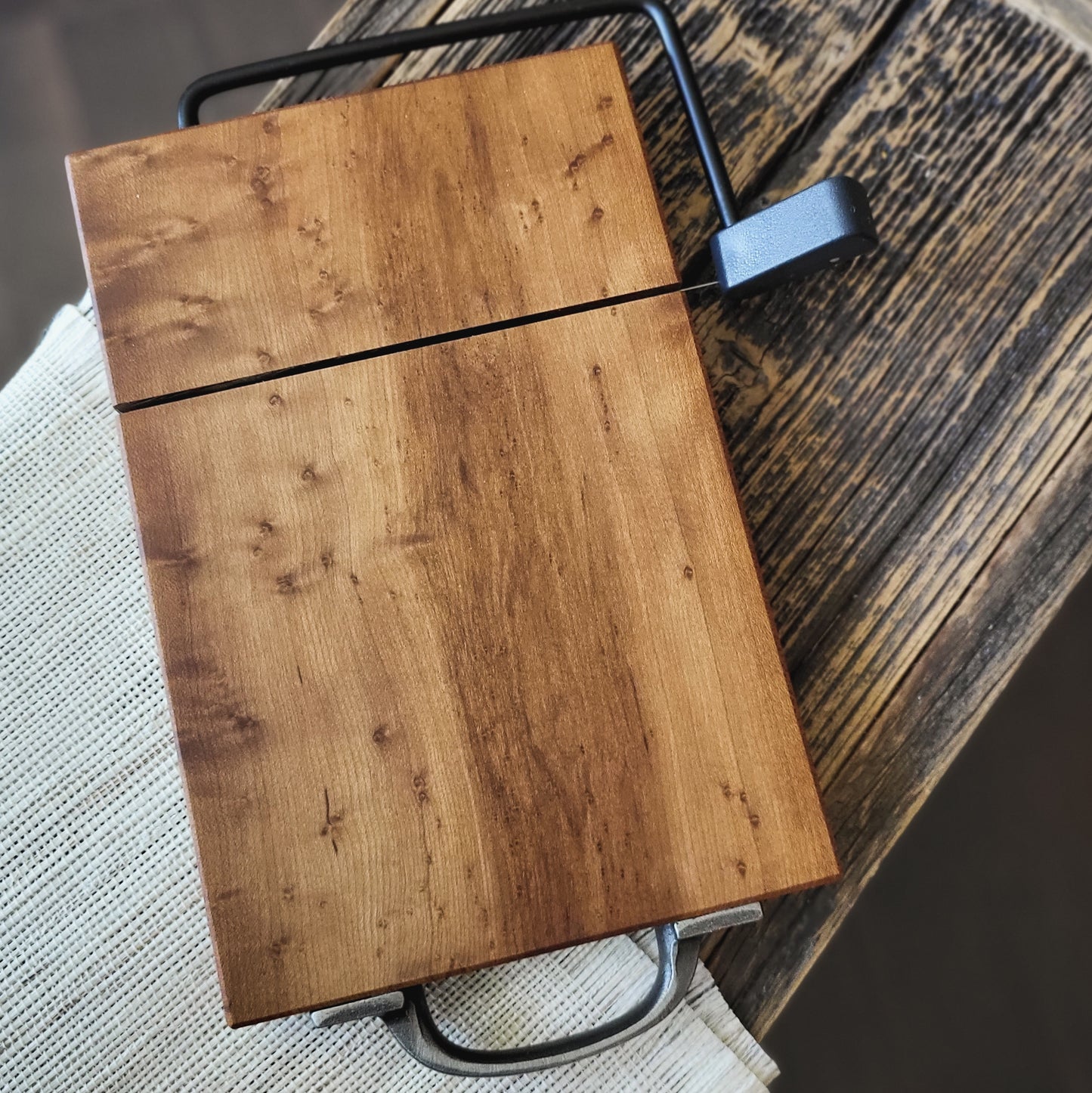Artisan Cheeseboard with Wire Slicer