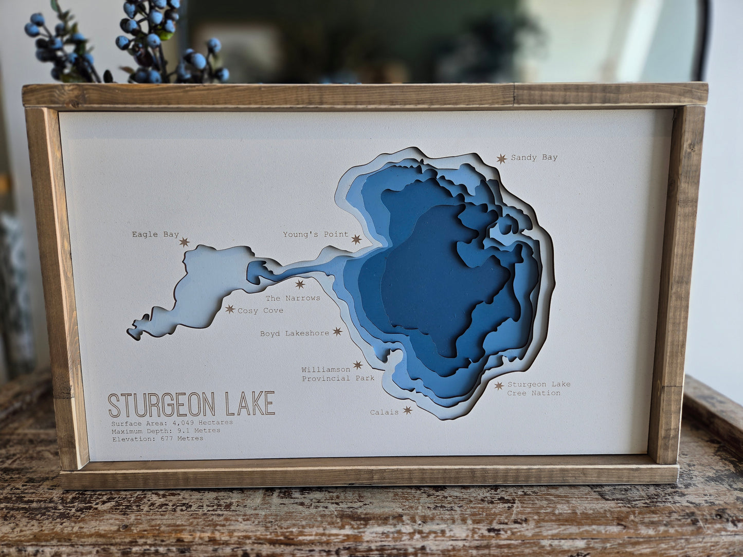 Sturgeon Lake Bathymetric Frame