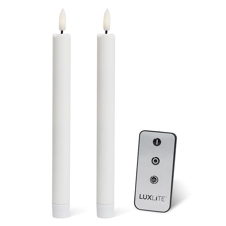 2pc LED Taper Candles