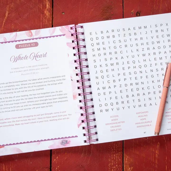 100 Days Bible Word Search Devotional