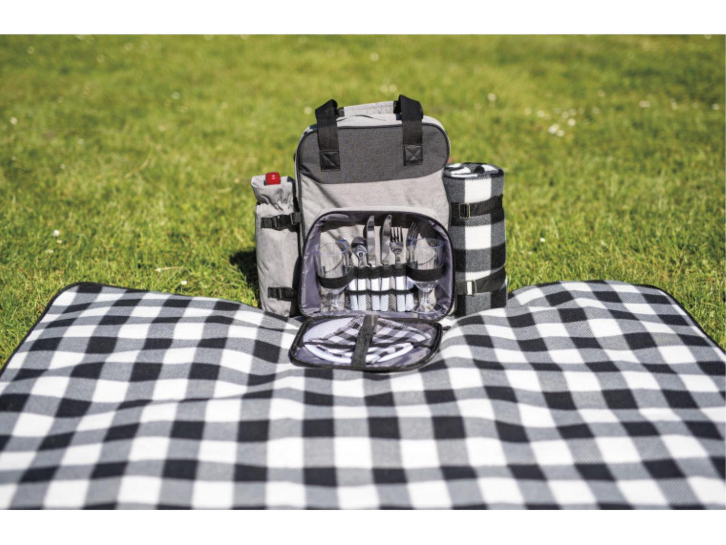 Berkeley Picnic Backpack w/ Cooler & Blanket