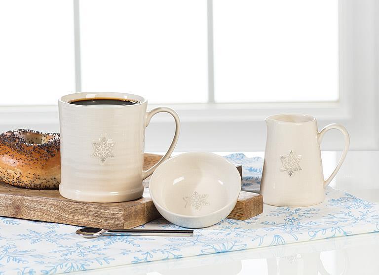 Ivory Snowflake Mini Jug