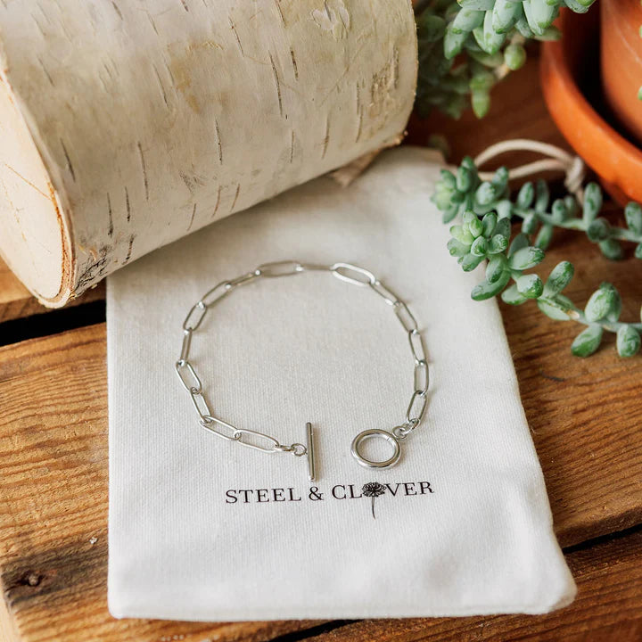 Louisa Paperclip Chain Bracelet