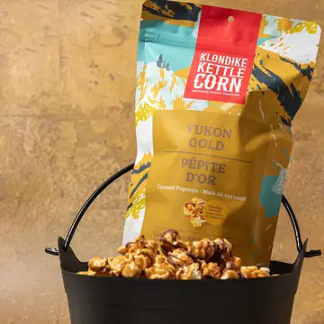 Yukon Gold Chocolate Drizzled Caramel Corn