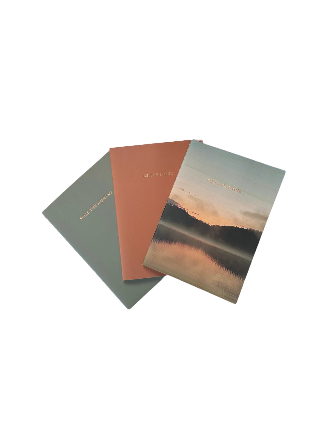 3 Pack Notebooks Rise and Shine