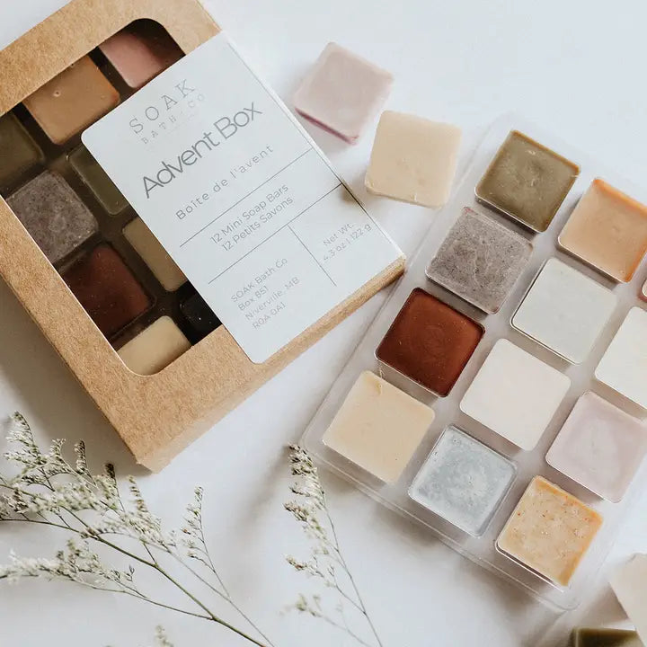 12 Mini Soap Bars