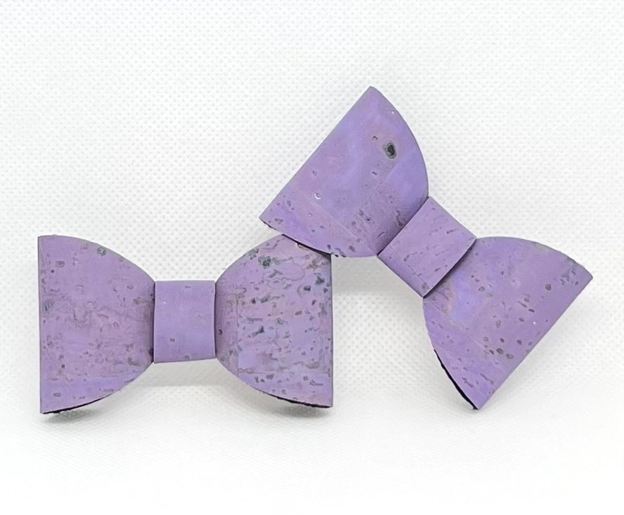 Purple Cork Bow