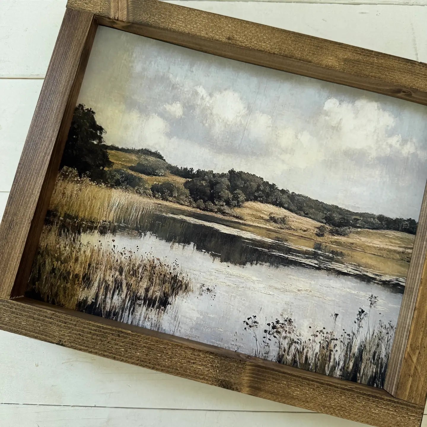 Summer Meadow Lake Print