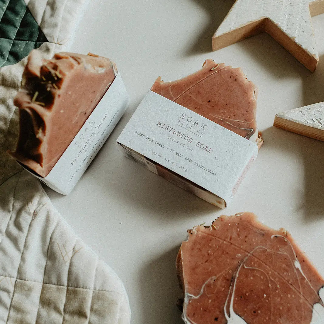Mistletoe Soap Bar