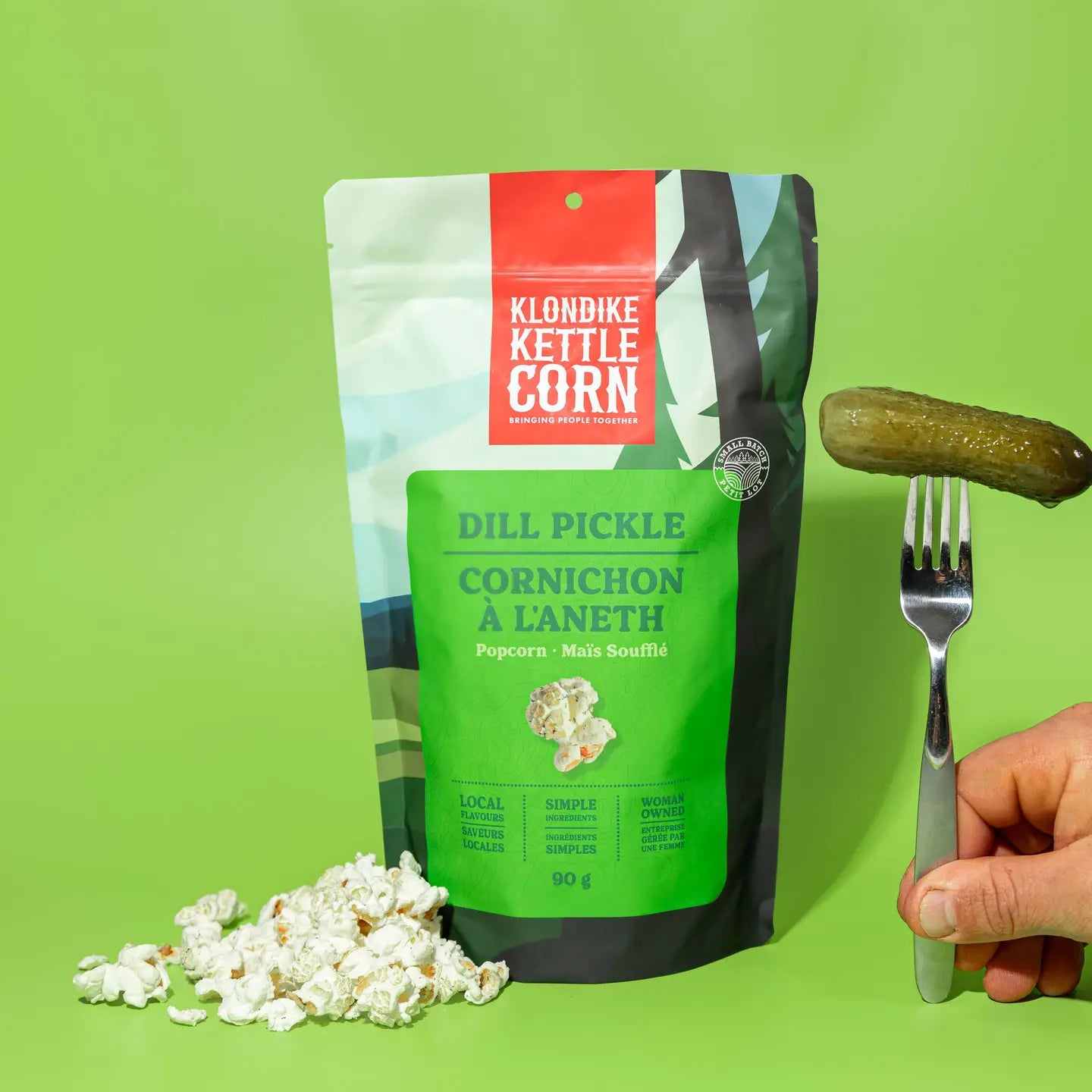 Dill Pickle Popcorn