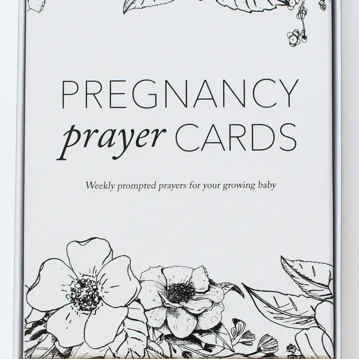 Pregnancy Prayer Cards | Expecting Mom Gift & Announcement