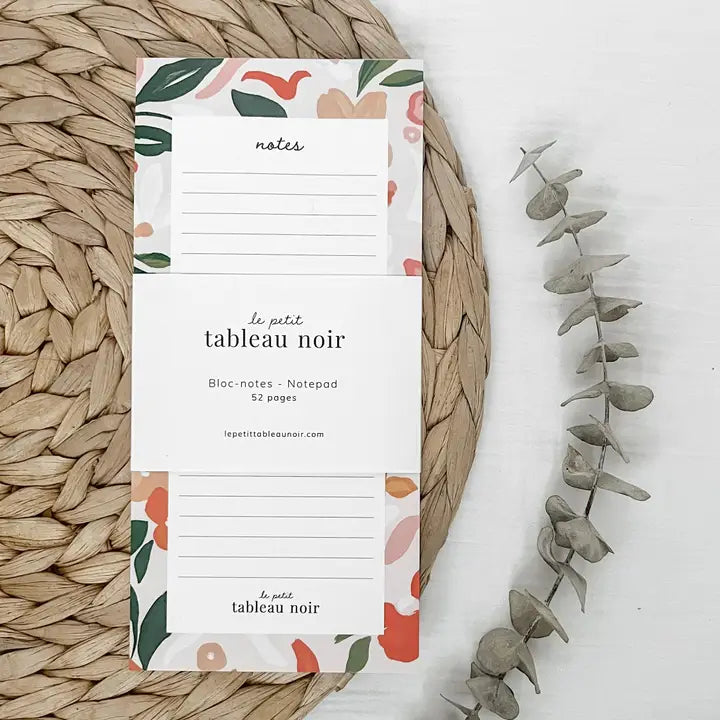 Floral Notepad