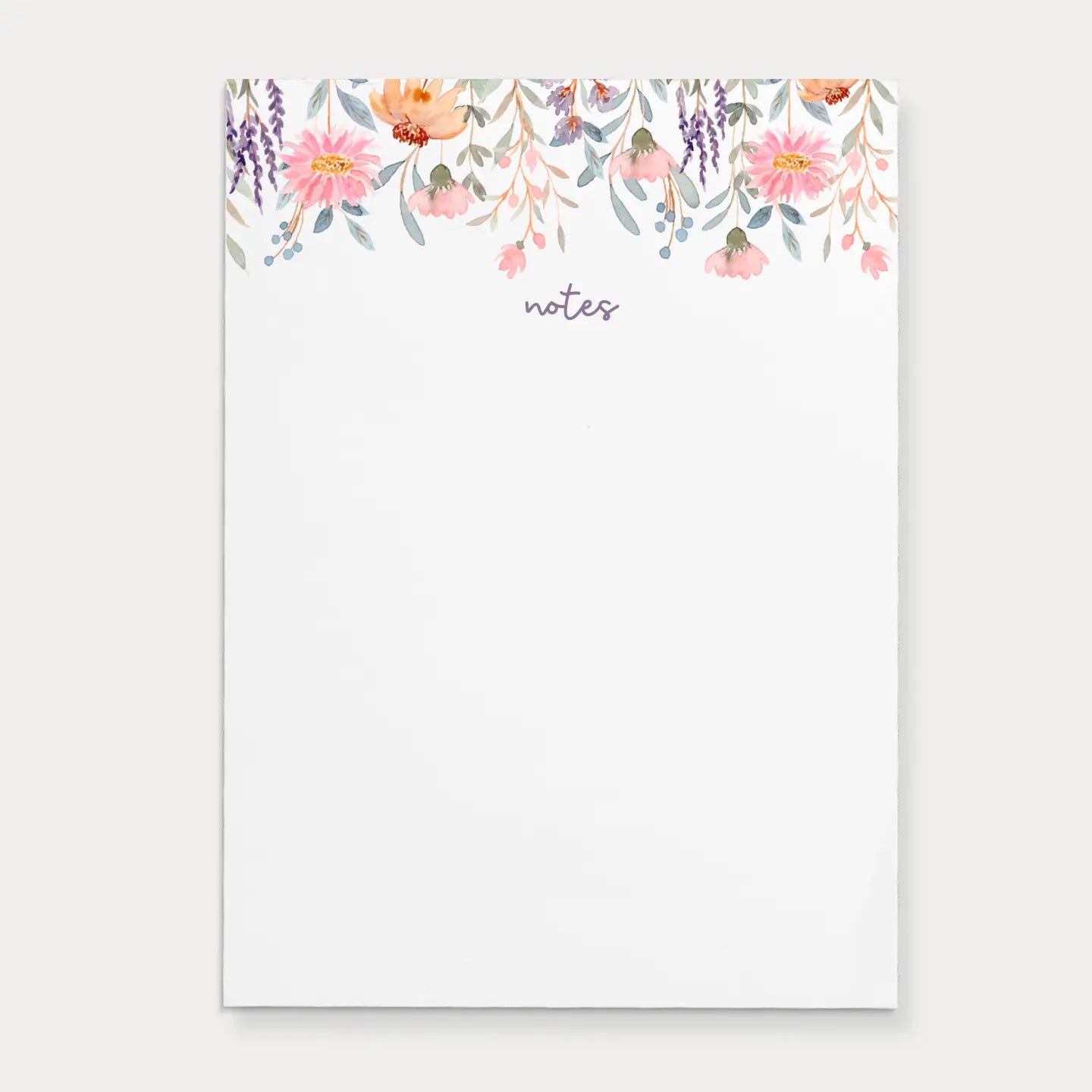 Floral Illustrated Notepad