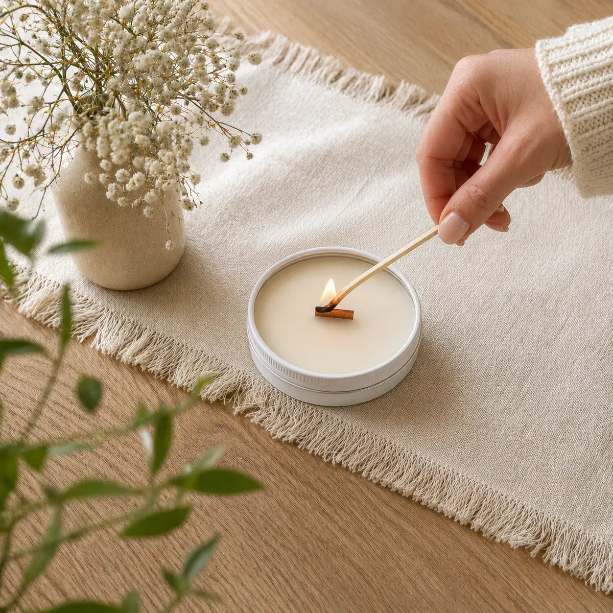 2oz Travel Tin Soy Wax Candle