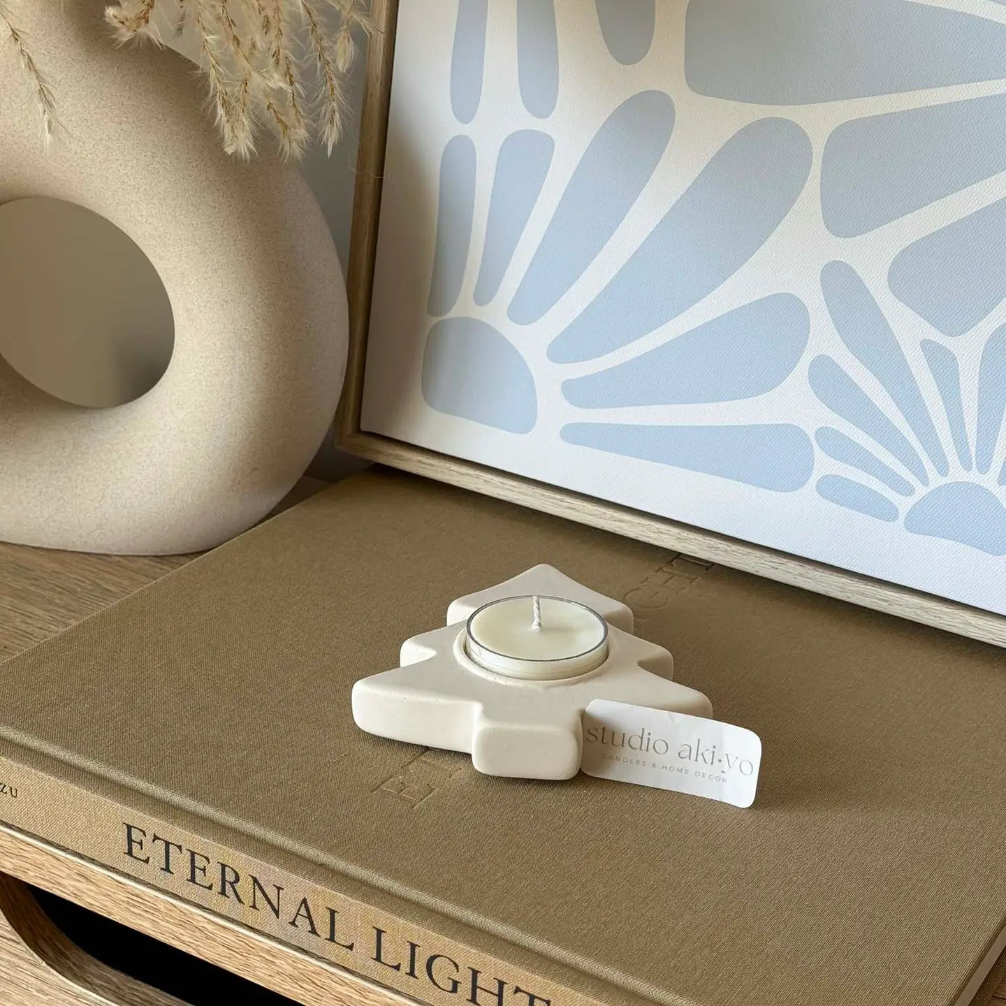 Tree Tea Light Candle Holder