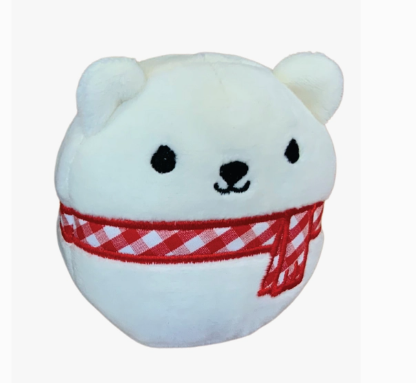 Squishy Polar Bear, 4"