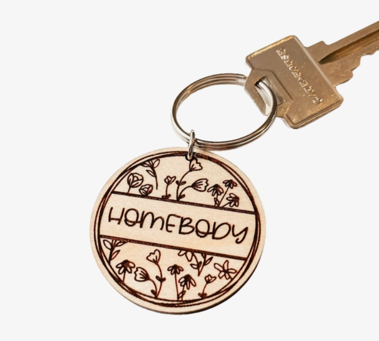 Homebody Keychain