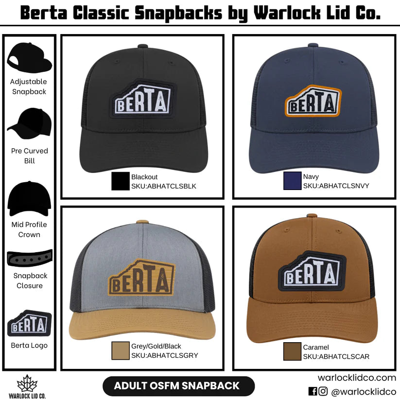 Berta Classic Snapback Hat