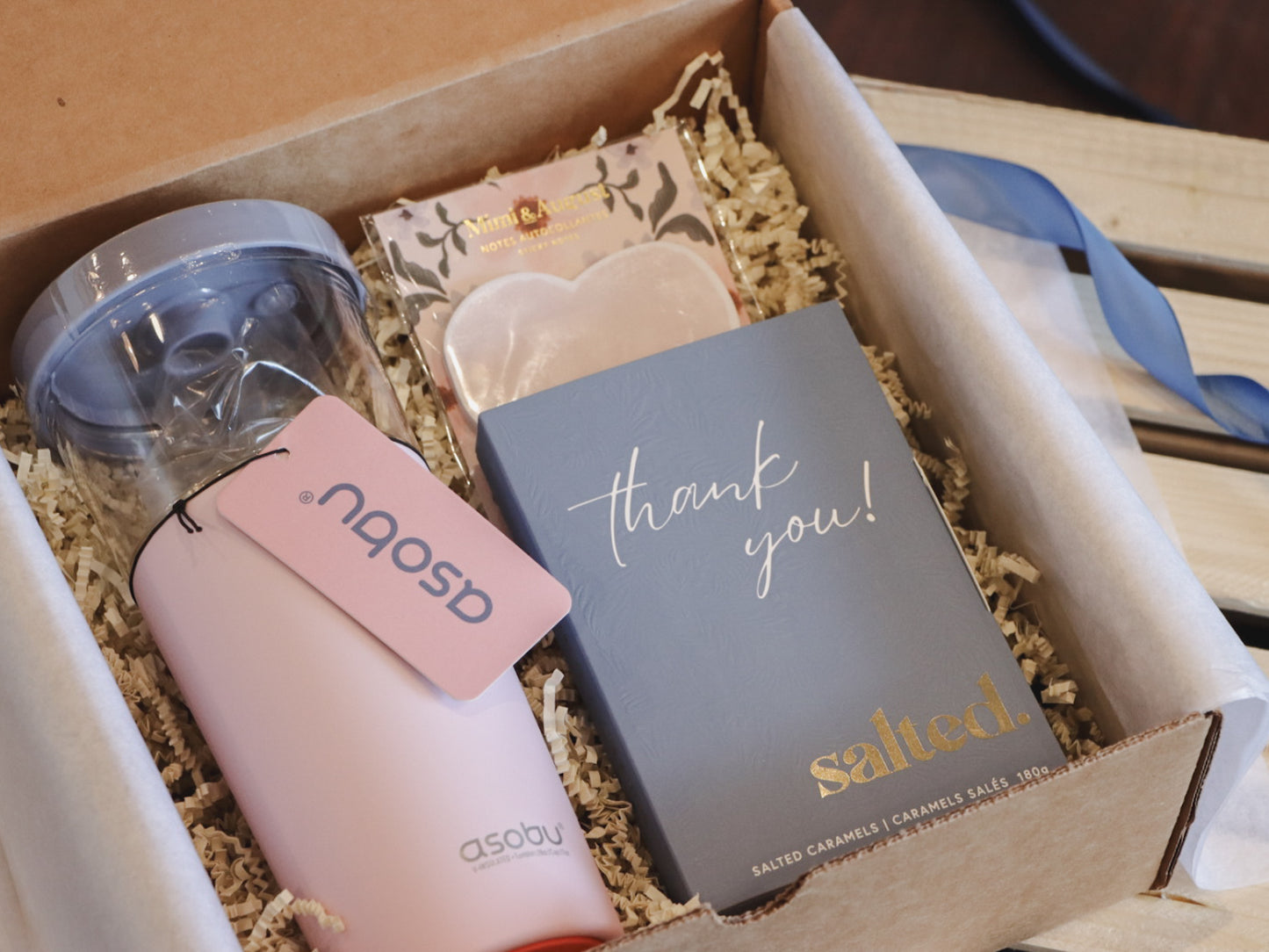 Blue & Pink Thank You