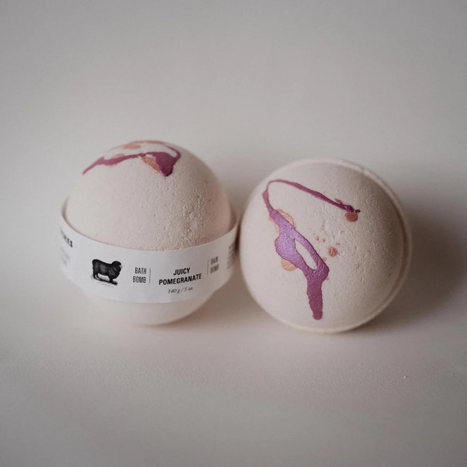 Pomegranate Goji Berry Bath Bomb