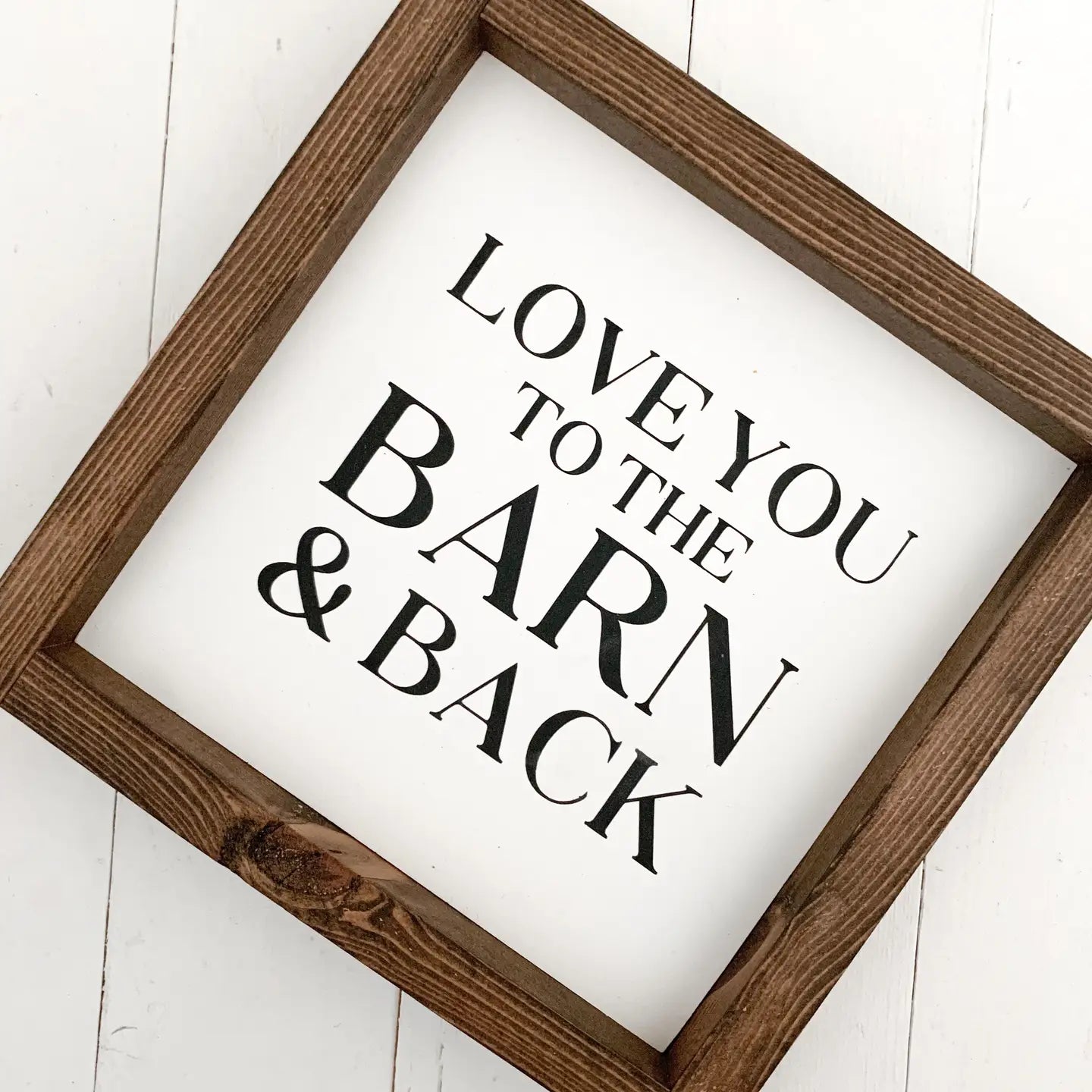 Love You To The Barn & Back Print