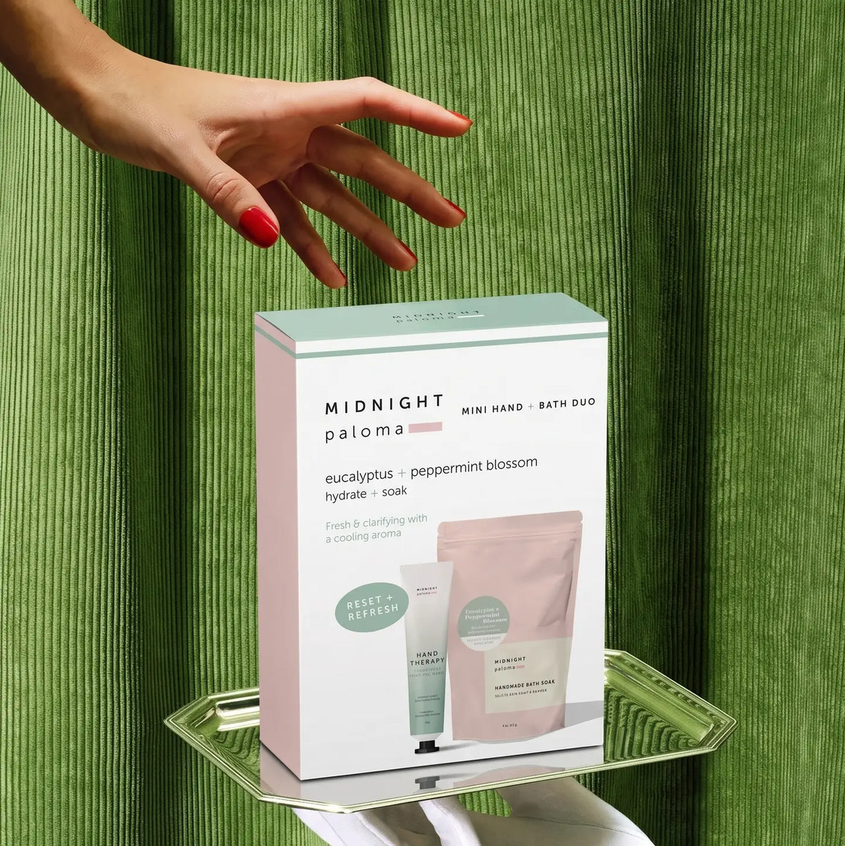 Mini Duo/Eucalyptus & Peppermint Bath & Hand