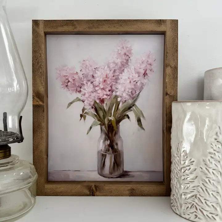 Pink Hyacinth Print