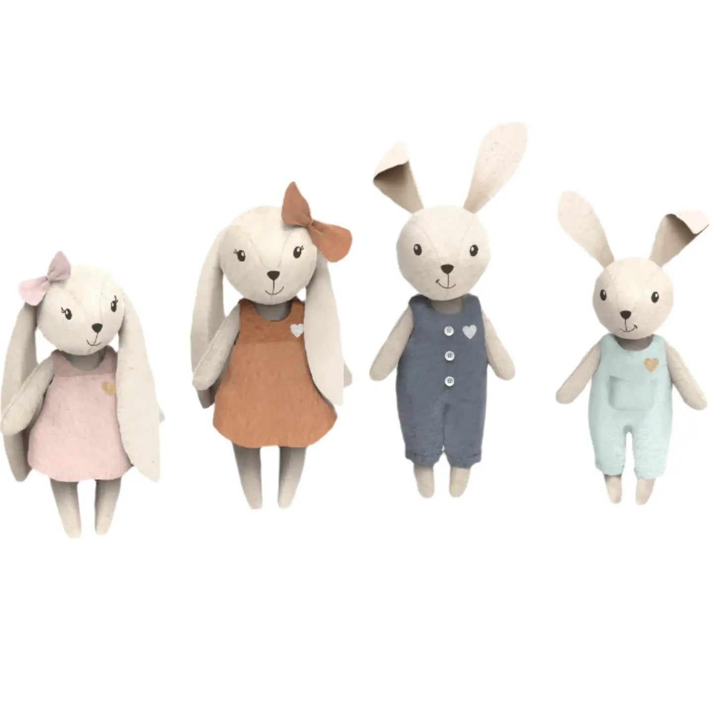 Rabbit Family 4 pack