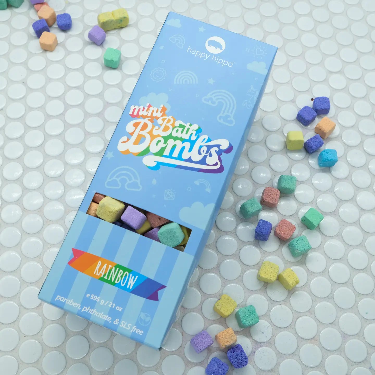Rainbow Box Mini Bath Bombs