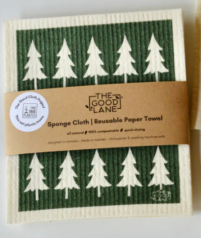 Sponge Cloth - Trees