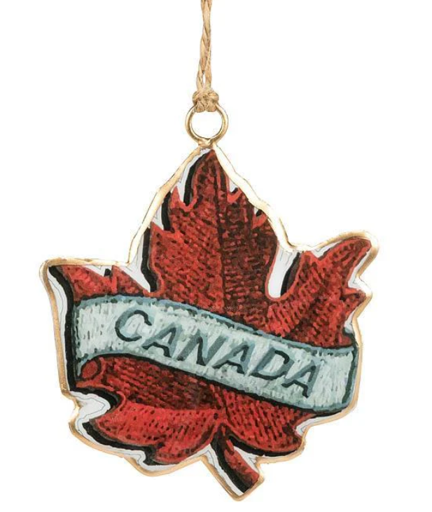 Maple Leaf Ornament