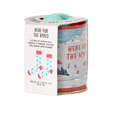 Skiing-Socks In A Can