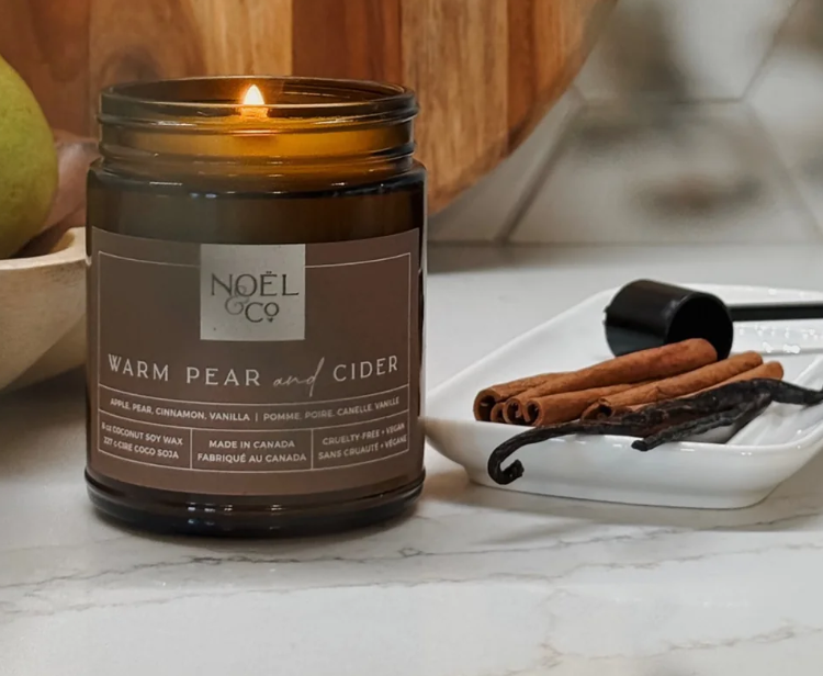 Warm Pear & Cider Candle