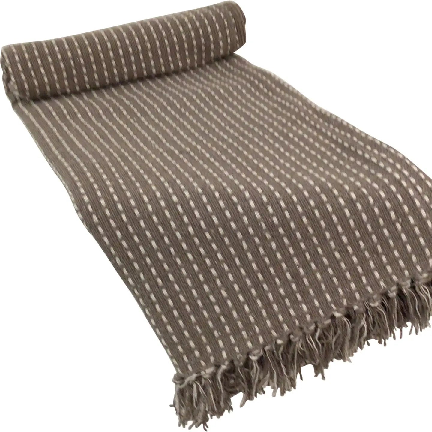 Taupe Throw