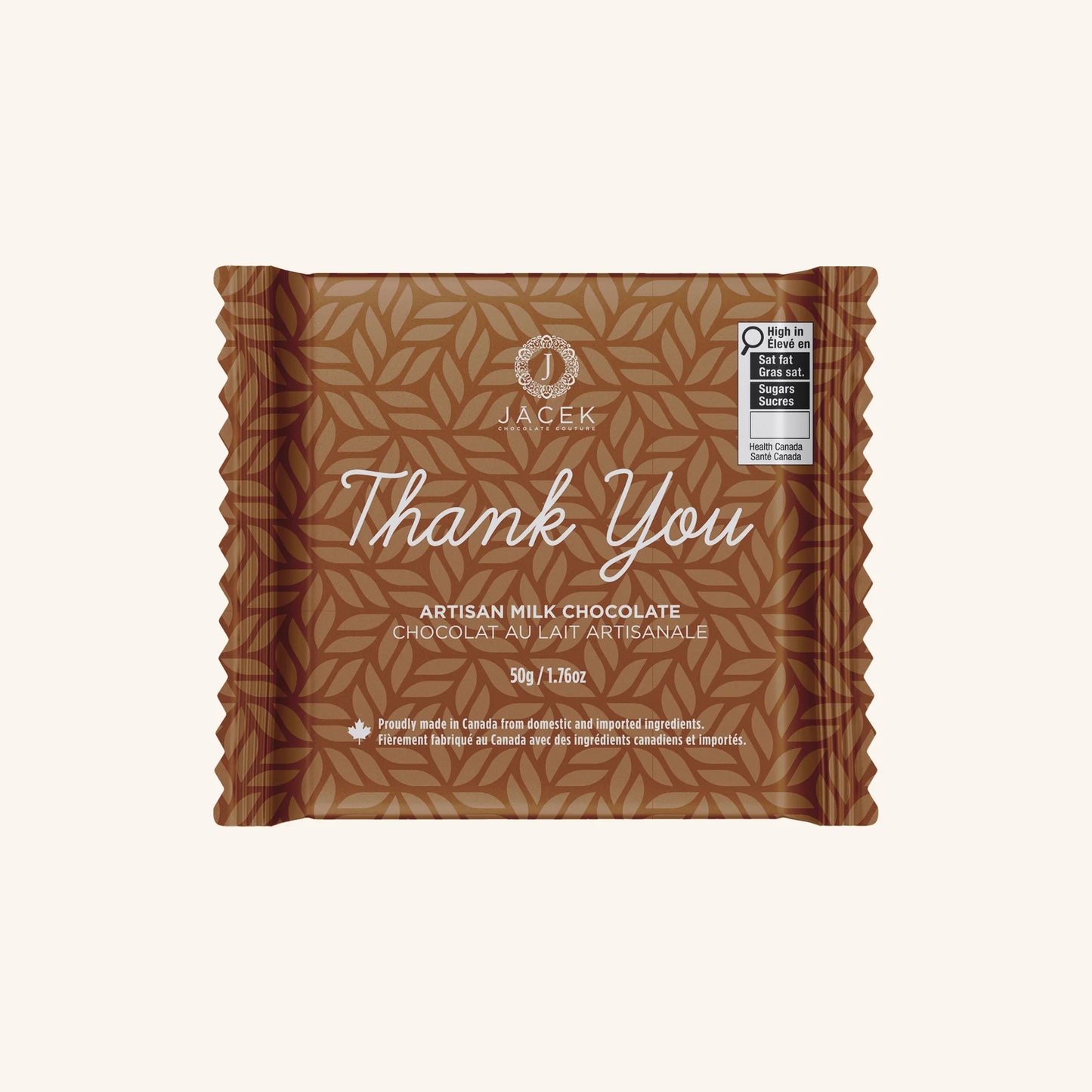 Thank You Milk Chocolate Bar