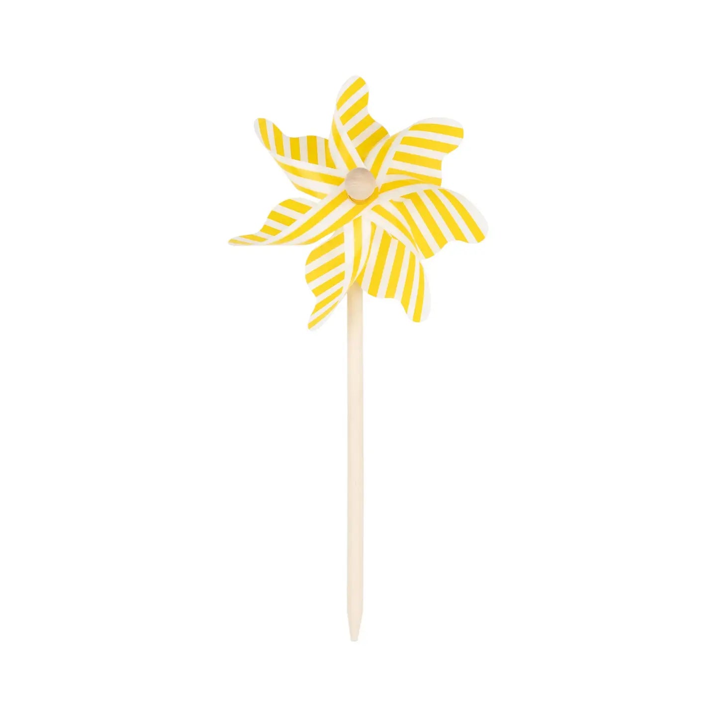 Yellow Stripe Pinwheel