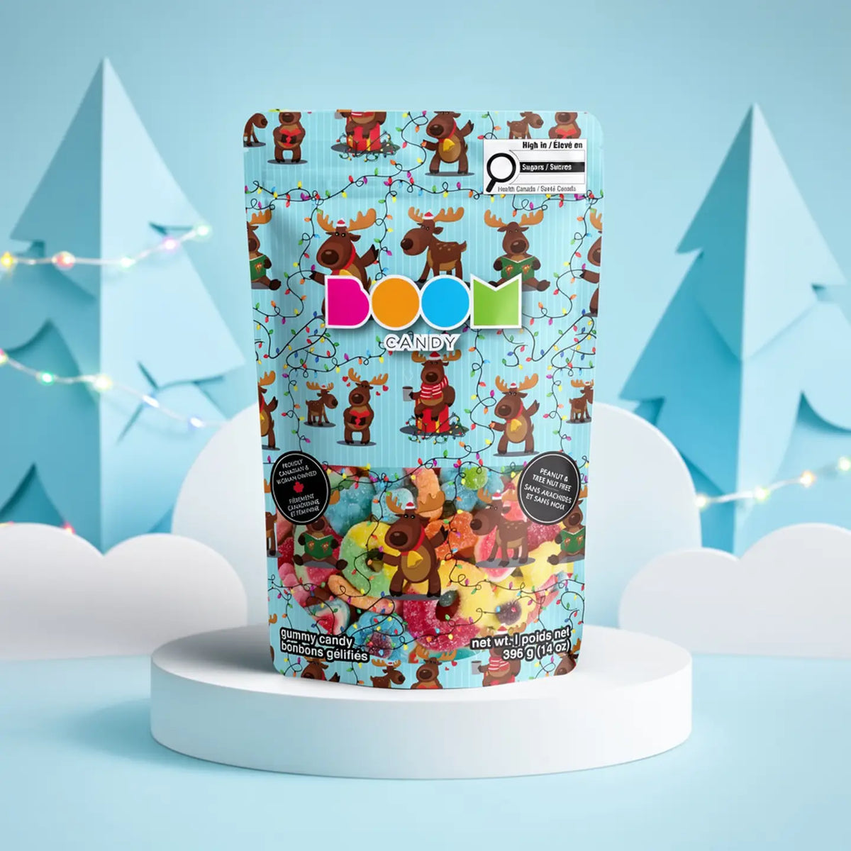 Reindeer & Lights | Assorted Gummy Candy