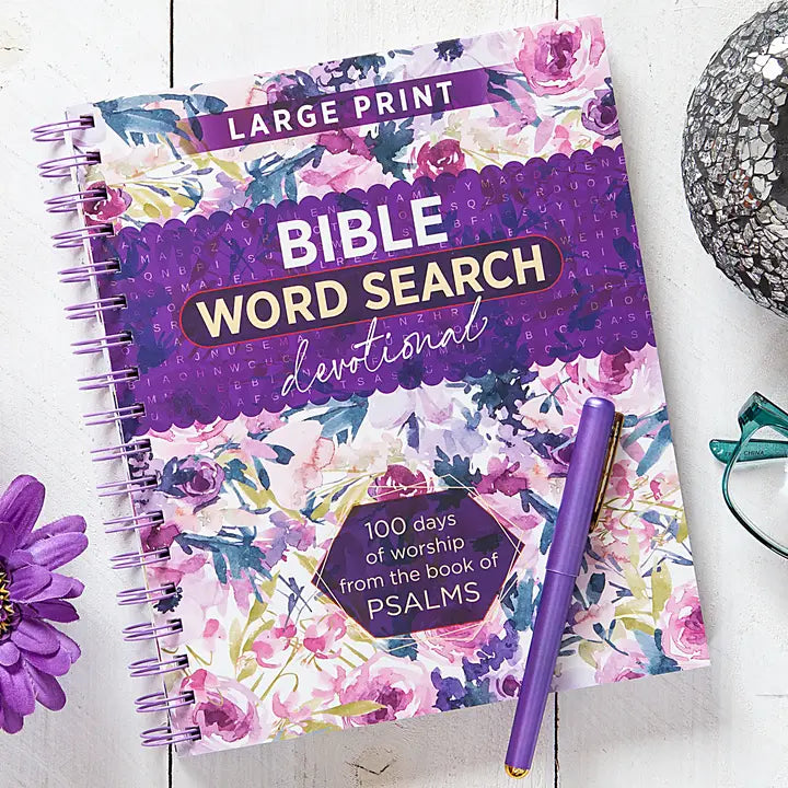 100 Days Bible Word Search Devotional
