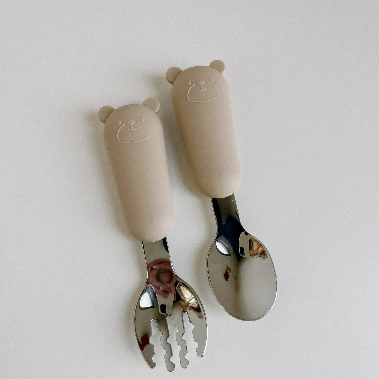 Silicone Fork and Spoon Set