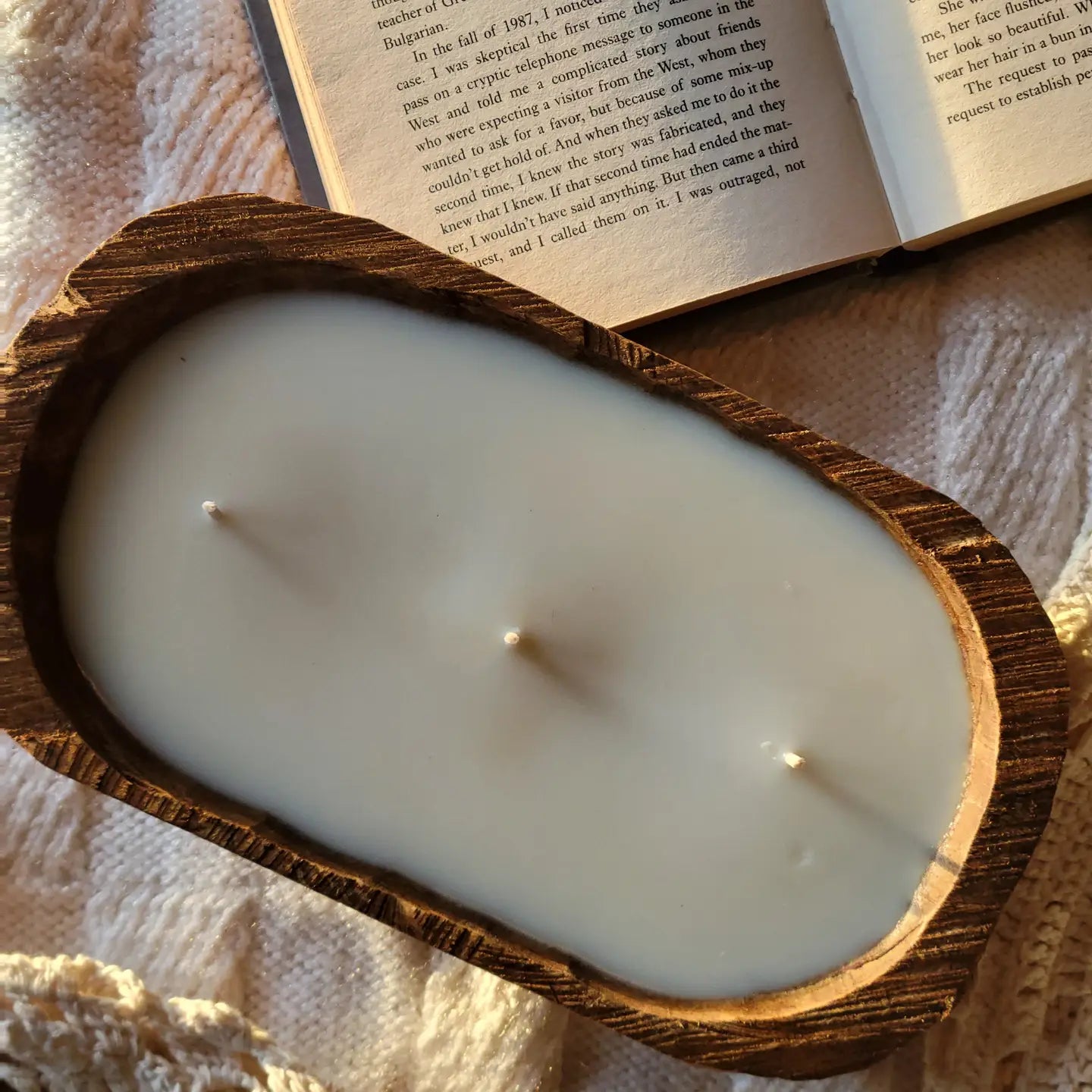 Dough Bowl Candle - 3 Wick