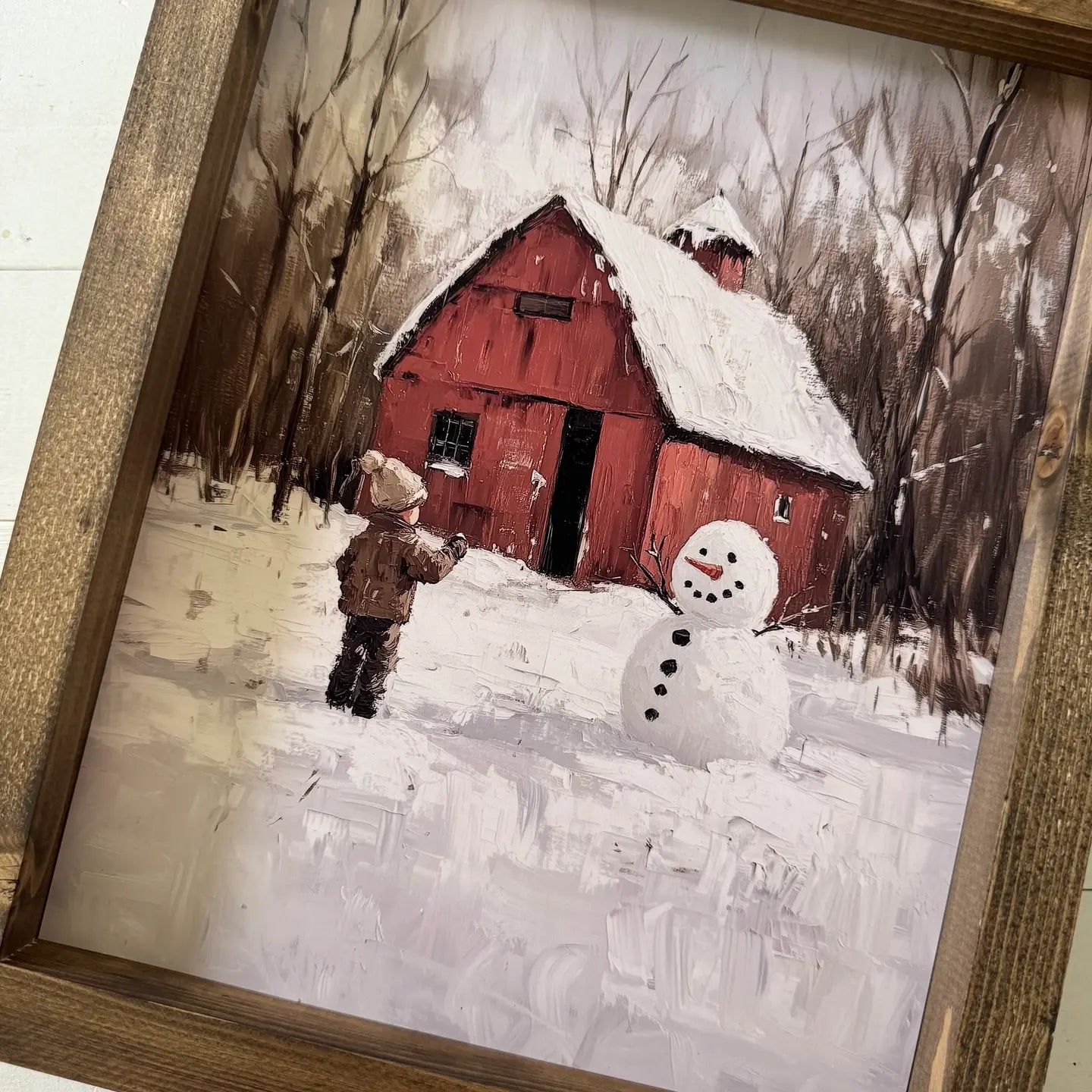 Counrty Winter Print