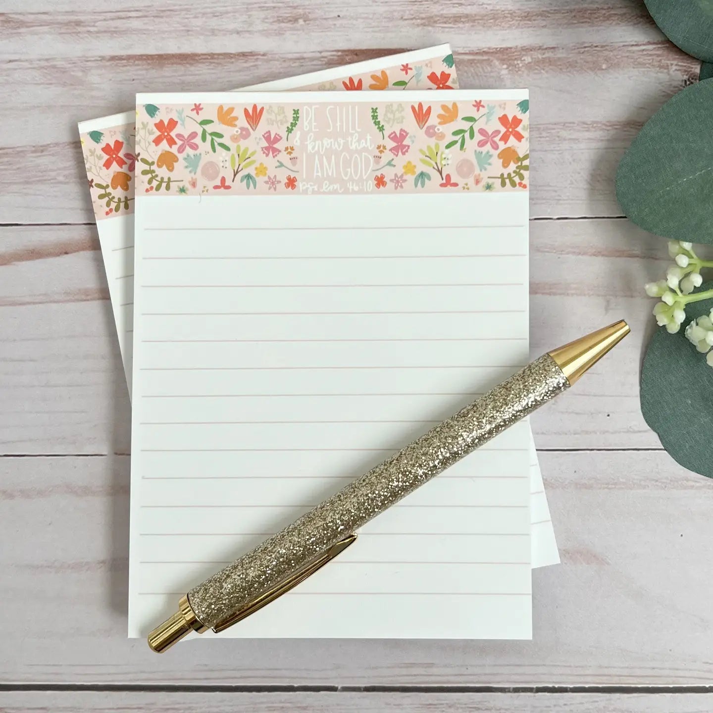Notepad / Sermon Notes / Be Still