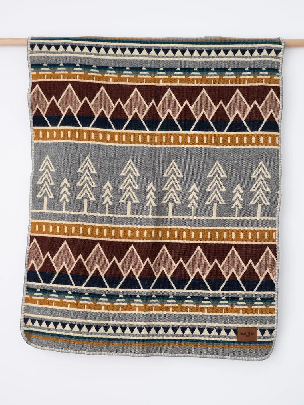 Tree Line Baby Blanket - Highlands