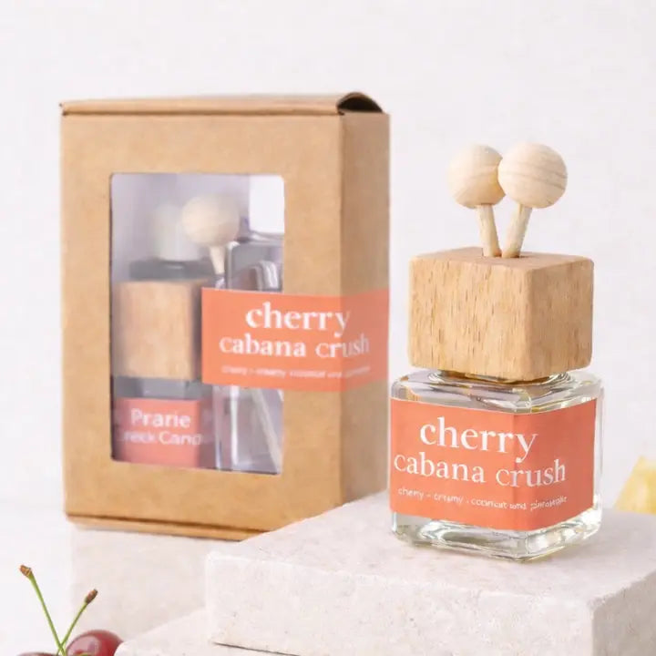 Cherry Cabana Crush | Non Toxic Vent Clip Car Diffuser