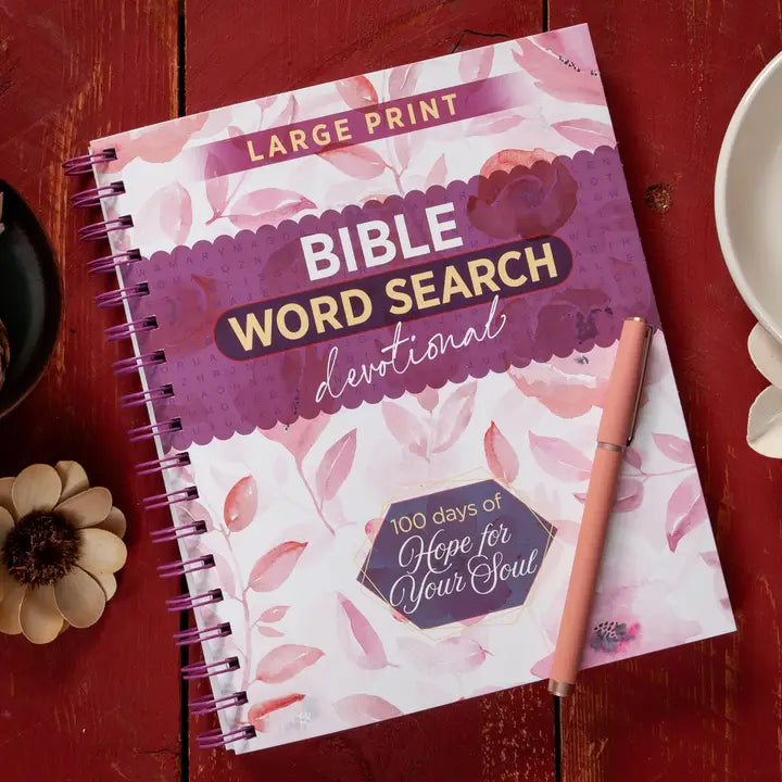 100 Days Bible Word Search Devotional
