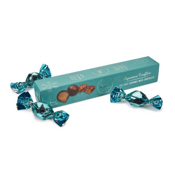 Signature Chocolate Salted Caramel Truffles